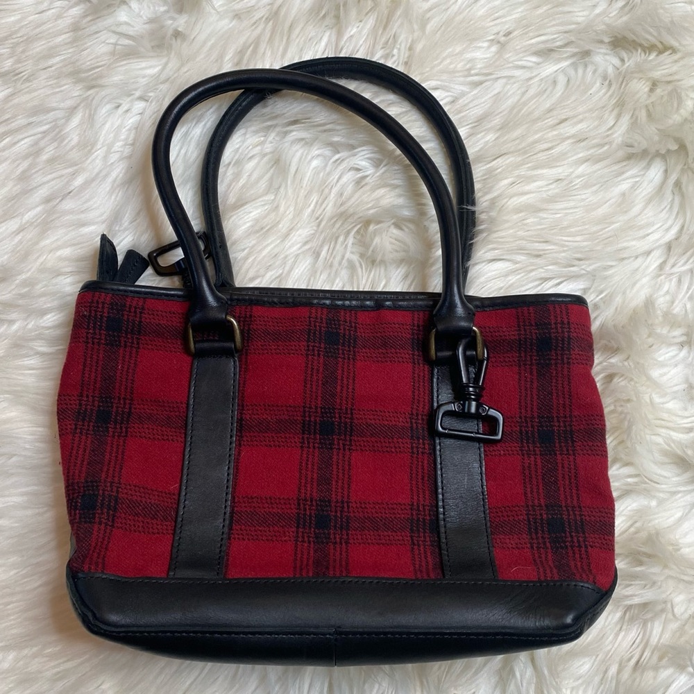 L.L. Bean Plaid Bag